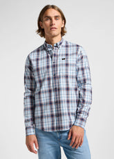 Męska Koszula Lee Lee Button Down Aurora Sepia Plaid 112363687